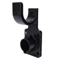 J1772 Ev Charging Plug Holder Wall Mount Universal Black Holster Dock For Electric Vehicles Weatherproof Pc Material With