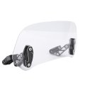 Keenso Windshield Extension Adjustable Transparent Wind Deflector Spoiler With Better Comfort And Stability Replacement For