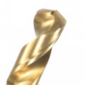 Uxcell High Speed Steel Straight Shank Twist Drill Bit Fully Ground Titanium Coated 7 8mm Diameter 117mm Total Length 64mm