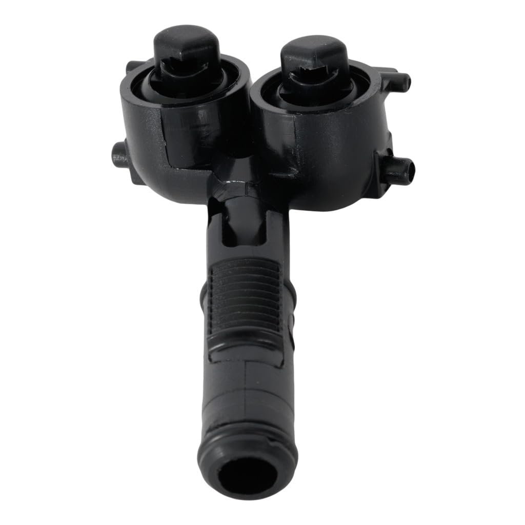 Headlight Washer Nozzle Passenger Side Right For Volkswagen R32 2008 Replacement 1k6955104 Black Plastic Standard Style