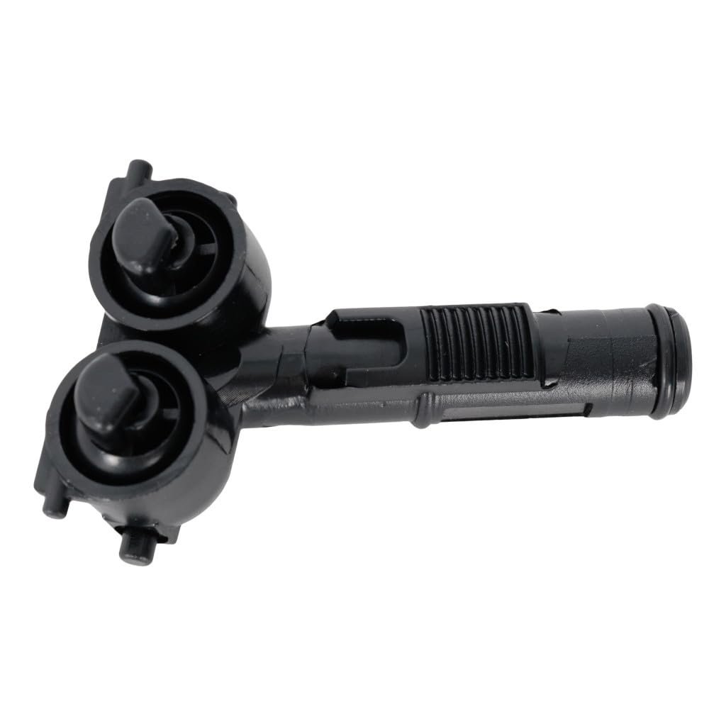 Headlight Washer Nozzle Passenger Side Right For Volkswagen R32 2008 Replacement 1k6955104 Black Plastic Standard Style