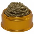 Soft Coiled Brass Soldering Iron Tip Cleaner Wire Sponge By Ex Electronix Express 1 Pack 
