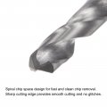 Uxcell Solid Carbide Drill Bits 4 8mm C2 K20 Tungsten Jobber Straight Shank Drilling Tool For Stainless Steel Aluminum Iron