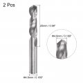 Uxcell Solid Carbide Drill Bits 4 8mm C2 K20 Tungsten Jobber Straight Shank Drilling Tool For Stainless Steel Aluminum Iron