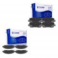 Aintier Automotive Replacement Brake Pads Front Rear Fit For Acura Mdx 2007 For 2008 2009-2013 Zdx 2010-2013 Honda Pilot