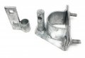 Chain Link Fence Rolling Gate Latches Pressed Steel Fits O D 1-7 8 Inch Round Post