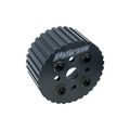 32 Tooth Water Pump Gilmer Pulley 05-0432 2 In Wide Aluminum Black Anodize Universal 5 8 Or 3 Shaft 4 Bolt Pattern 