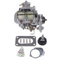 Flynsu 2 Barrel Carburetor Replacement For Weber 32 36 Dgv 5a Toyota Fj40 Manual Choke Progressive 22680 005