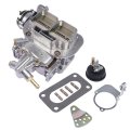 Flynsu 2 Barrel Carburetor Replacement For Weber 32 36 Dgv 5a Toyota Fj40 Manual Choke Progressive 22680 005