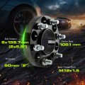 Customadeonly 2 6x5 Forged Wheel Spacers Compatible For Toyota Tacoma 1995-2008 Tundra 2000-2006 T100 1993-1996 4runner