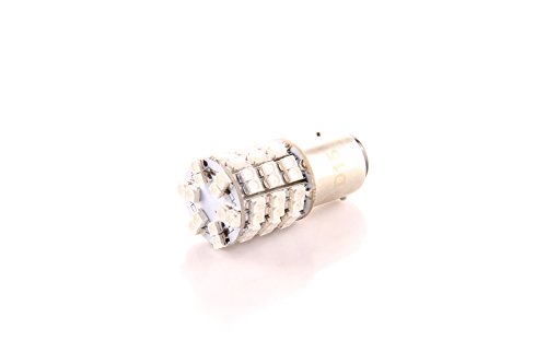 Pair Of Ddm Tuning 1157 Led Light Bulbs 60 X 3528 Smd Red 1 Red