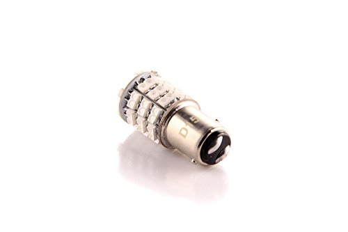 Pair Of Ddm Tuning 1157 Led Light Bulbs 60 X 3528 Smd Red 1 Red