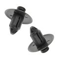 Molding Retainers For Chrysler Pacifica 2017 2018 Nylon Push Rivet Fasteners Black 0 86 In Head Diameter 2 Pieces Replacement 