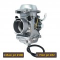 Carburetor And Fuel Pump For Polaris Sportsman 325 400 500 Ho 600 700 Mv7 6x6 Atv Quad Carb