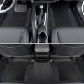 Polypro Black Gray Car Seat Covers Full Set With Matching Carpet Floor Mats Universal Fit For Cars Trucks And Suv Includes