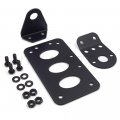 Httmt Motorcycle License Plate Holder Bracket Compatible With H-d Bobber Chopper Black