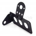 Httmt Motorcycle License Plate Holder Bracket Compatible With H-d Bobber Chopper Black