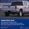 Amerilite Replacement With Bulbs And Harness Oe Style Ruby Red Incandescent Car Taillights Rear Brake Lamp Set For 2003-2006