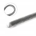 Uxcell Brush Weather Stripping 5m 16 4ft Card-slot Seal Strip Pile Weatherstrip Sweep Elastic For Door Window 6x6mm Wxh