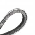 Uxcell Brush Weather Stripping 5m 16 4ft Card-slot Seal Strip Pile Weatherstrip Sweep Elastic For Door Window 6x6mm Wxh