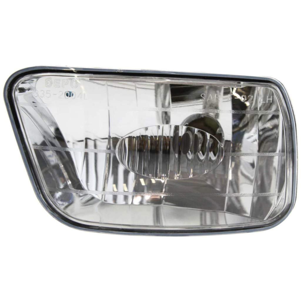 Chevy Trailblazer Fog Light Assembly 2002 2009 Driver Side Left Front Gm2592123 15175700 Halogen Round Waterproof Lamp