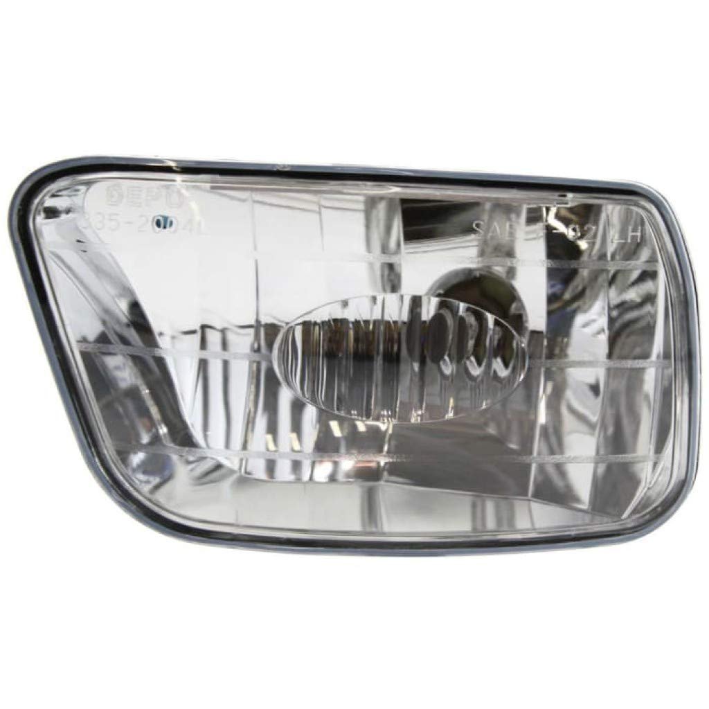 Chevy Trailblazer Fog Light Assembly 2002 2009 Driver Side Left Front Gm2592123 15175700 Halogen Round Waterproof Lamp