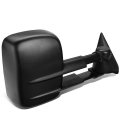 Right Passenger Side Powered Heated Telescoping Rear View Towing Mirror Compatible With Silverado Sierra Gmt800 03-07 