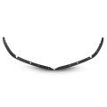 Front Bumper Grille Molding Strip 2pcs For Chevy Malibu 2016-2021 23478391 23478390 Gm1046122 Gm1047122 Black 