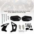 Topteng Engine Stator Frame Sliders Crash Pad Protector Fit For Yamaha Yzf-r15 V4 2021 Guards Protective Cover