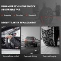 A-premium Rear Pair 2 Shock Absorber Compatible With Cadillac Xts 2013-2019 Driver And Passenger Side