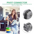 4pcs Living Hinge Flexible Pivot Jointer Accessories Aluminum Profile Extrusion Fittings Corner Angle Die Cast Joint Fitting