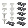 Engine Lower Cover Screw Bolt Access Clip Fits For Honda Cr-v 17-20 Set Of14 