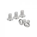 Uxcell 4-40x3 16 Button Head Socket Cap Screws 50pcs 304 Stainless Steel Fasteners Hex Bolts Full Thread Drive