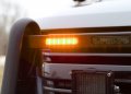 Whelen Ion Duo Hood Grille Universal Mount Linear-led Light Head With Scan-lock Flash Patterns Red Amber Part I2k