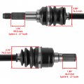 Caltric Rear Left Or Right Cv Joint Axle Shaft Compatible With Yamaha Wolverine R-spec Yxe700 2016-2018