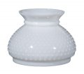 B P Lampa 7 Fitter Opal Hobnail Shade With Plain Top 