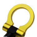 Auto Dynasty Billet Aluminum Racing Front Tow Hook Compatible With Honda Fit 2009 2010 2011 2012 2013 M18 X 2 5 Gold