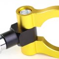 Auto Dynasty Billet Aluminum Racing Front Tow Hook Compatible With Honda Fit 2009 2010 2011 2012 2013 M18 X 2 5 Gold