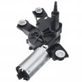 A-premium Rear Windshield Wiper Motor Compatible With Volkswagen Tiguan 2009-2017 Sport Utility 4-pin Replace Oe 5n0955711a
