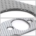 Aluminum Exhaust Manifold Header Gasket Set Compatible With Chevy Gmc C K Suburban Tahoe Yukon 5 0l 7l 88-95