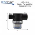 Recpro Rv Replacement Water Pump Strainer 1 2 Twist-on Pipe Compatible Pumps