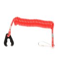 Tdpro Engine Emergency Kill Stop Switch With Safety Tether Lanyard For Atv Dirt Bike Outboard Motors