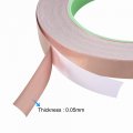 Uxcell Double-sided Conductive Tape Copper Foil Adhesive 20mm X 30m 98 4ft For Guitar Emi Shielding Crafts Electrical Repairs
