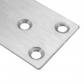 Uxcell Repair Plate 80mmx40mm Flat Fixing Mending Corner Brace Bracket Connector Pack Of 8