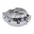 Httmt Mt313-004a- Engine Clutch Cover See Through Compatible With Kawasak Zx14r 2006-2014 Zzr-1400 Chrome Right