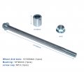 Minho 10mm 200mm Rear Axle With Bushing 20mm Fit For Scooter Motorcycle Dirt Bike Quad