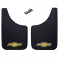 Chevy Gold Bowtie Easy Fit Mud Guard Set Of 2