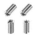 4 Pcs 316 Stainless Steel Reducing Nut M6x1 Male To M4x0 7 Female 12mm Length Insert Nuts For Industrial Fastening And Thread 