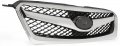 Hecasa Front Bumper Grille Compatible With 2010-2012 Subaru Legacy 91121aj03b Su1200142 Silvery Balck Assembly Grill