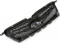 Hecasa Front Bumper Grille Compatible With 2010-2012 Subaru Legacy 91121aj03b Su1200142 Silvery Balck Assembly Grill